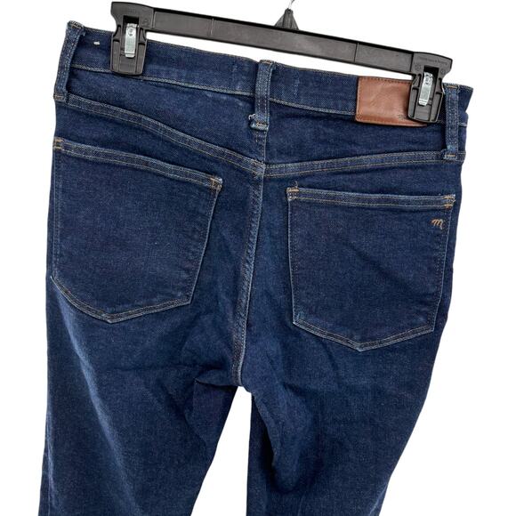 Madewell Blue Orland Wash Denim 9" Mid Rise Skinny Jeans - Picture 7 of 12